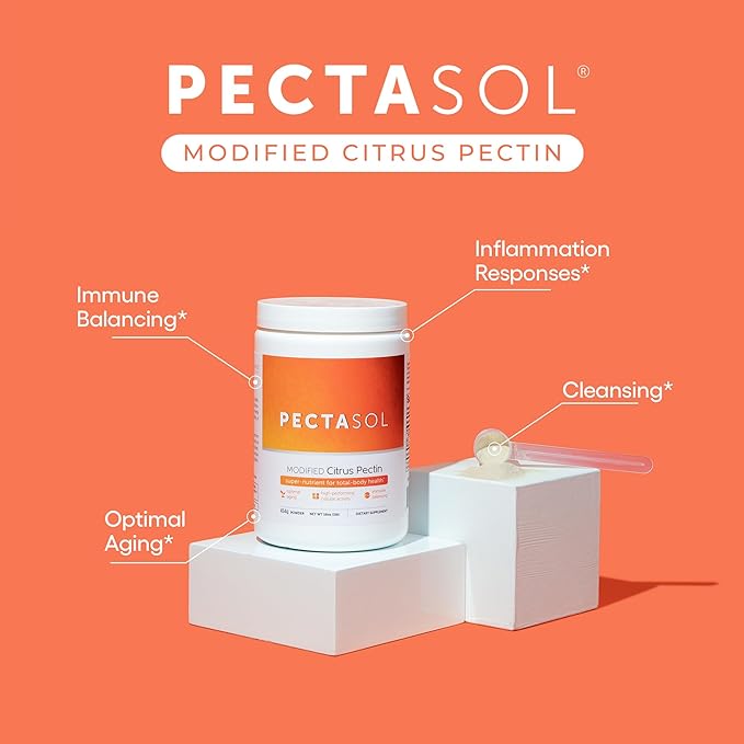 EcoNugenics Detox Rescue Supplement Bundle for Men & Women – PectaSol Modified Citrus Pectin Fiber + 2 GlyphoDetox Bottles — Safely Removes Pesticides & Agricultural Toxins, Offers Total-Body Support