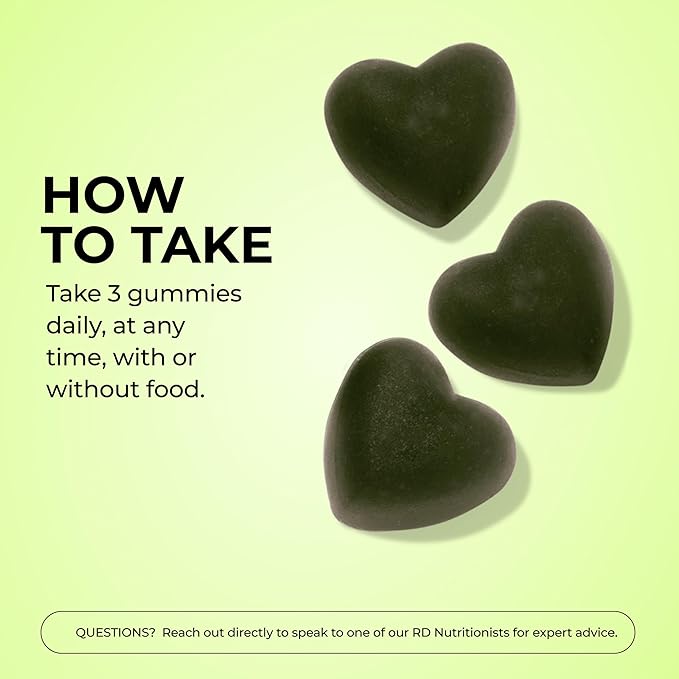 HUM The First Prebiotic Celery Juice Fiber Gummies, Supports Detoxification, A Daily Green Boost Includes Celery Juice, Chlorophyll, Prebiotic Fiber (60-Count)