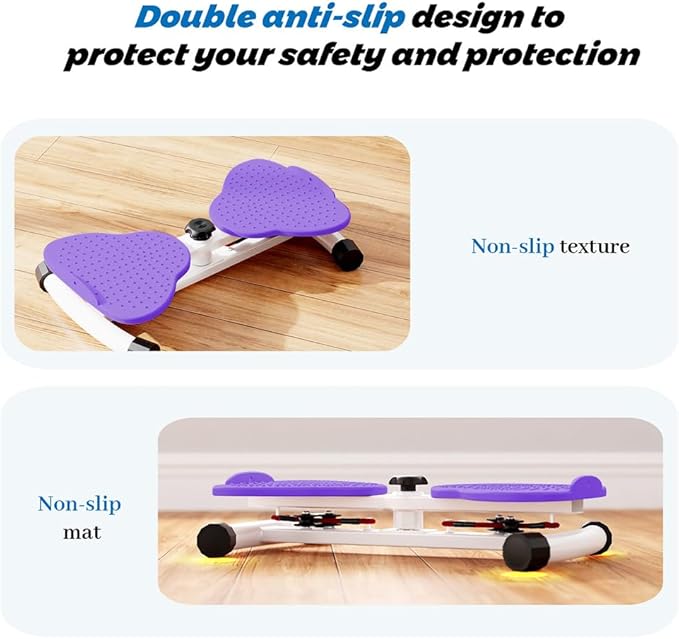 Exercise Twist Boards,Waist Twister Machine Exercise,Balance Board for Foot Massage and Weight Loss(Pink)