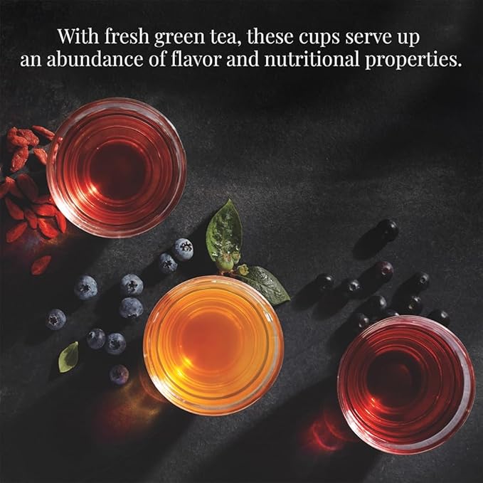 The Republic of Tea Organic Goji Berry Green Superfruit Tea, Tea Bag Tin, 50 Count