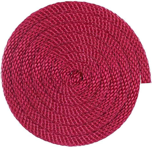 Rope and Cord Solid Braid Multifilament Polypropylene Rope- 5/8 Inch- Over 20 Colors