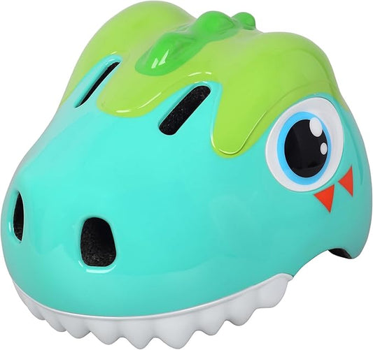 Dinosaur Bike Helmet for 1-3-5-8 Toddler Baby Kids, Lightweight Bicycle Helmet for Cycling Skateboard Roller Skate & Multi-Sports,2 Sizes for Boys and Girls