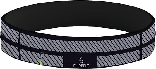 FlipBelt Zipper Running Belt, Waist Pack for Fitness and Running, US Company