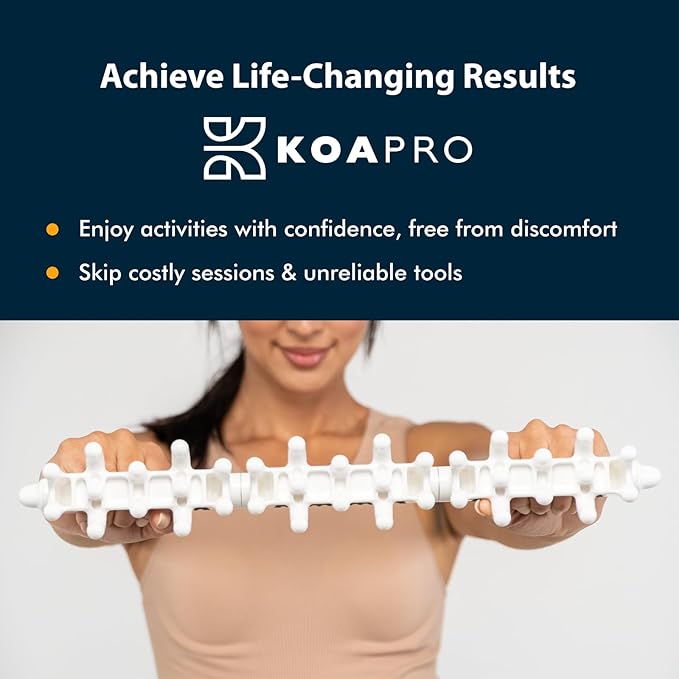 KOAPRO Facia Blaster Tool for Cellulite - Full Body Back and Neck Massager for Pain Relief, Deep Tissue Muscle Massage for Legs, Trigger Points, Myofascial and Fascia Release Tool Alleviates Tension