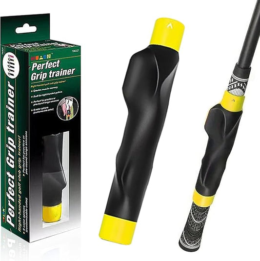 Golf Grip Trainer, Golf Club Grip, Golf Grip Training Aid, Helps Improve and Train Correct Hand Position (Right Hand )