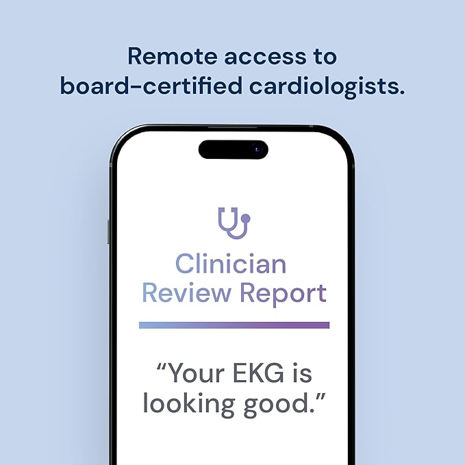 KardiaMobile 6L Max with 12-Month Subscription | 6-Lead Personal EKG Monitor | Heart Health Membership | Detects AFib & Irregular Arrhythmias | Easy Results in 30 Seconds | Works with Smartphones