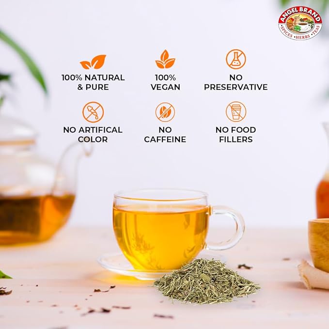 Angel Brand Lemongrass Tea Bags 20 Tea Bags – Pack 3 Lemon Grass Tea with Ginger, Rose Hips, & Clove - Lemongrass Tea Bags with Balanced Flavor, Rich Nutrients & Health Benefits