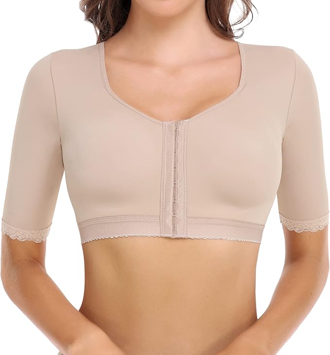 JOYSHAPER Upper Arm Shapers for Women Compression Sleeves Shapewear Crop Top Slimming Arm Slimmer Vest