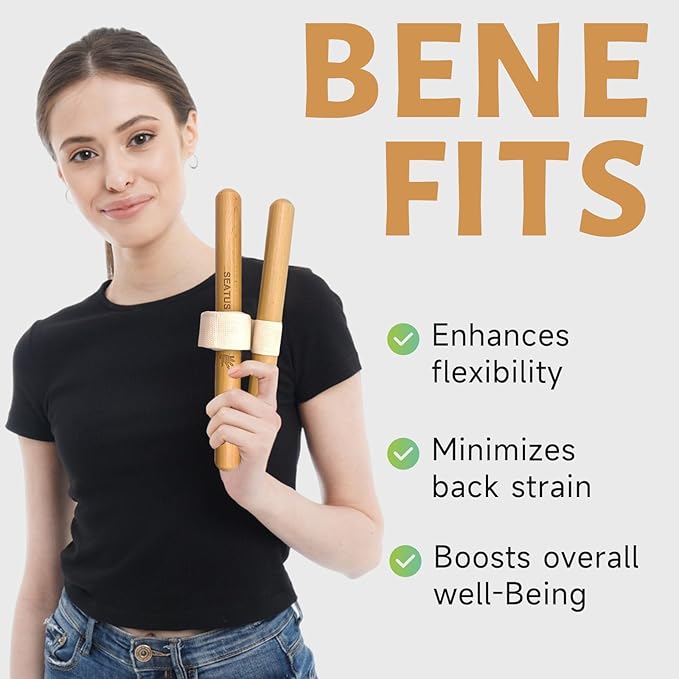 Innovative Muscle Stretching Device, Adjustable Length Hamstring Stretcher Redefines Flexibility, Pain Relief and Wellbeing for Your Entire Body Easily Perform Yoga and Stretching at Home!