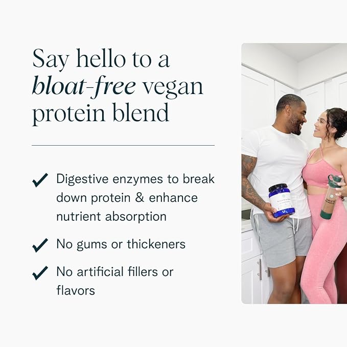 Ora Organic Plant-Based Protein Powder - 23g Protein for Women and Men - Vanilla Flavor 20 Servings, Vegan, Clean Protein, Third-Party Tested, Gluten-Free - 20 Servings