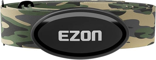 EZON Heart Rate Monitor Chest Strap | Bluetooth 5.1 & ANT+, Waterproof, Compatible with Garmin, Wahoo, Polar, Strava for Running, Cycling, Workout (C009 Pro)