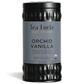 Tea Forte Orchid Vanilla Premium Organic Loose Leaf Caffeinated Black Tea Blend Canister, Makes 35-50 Cups