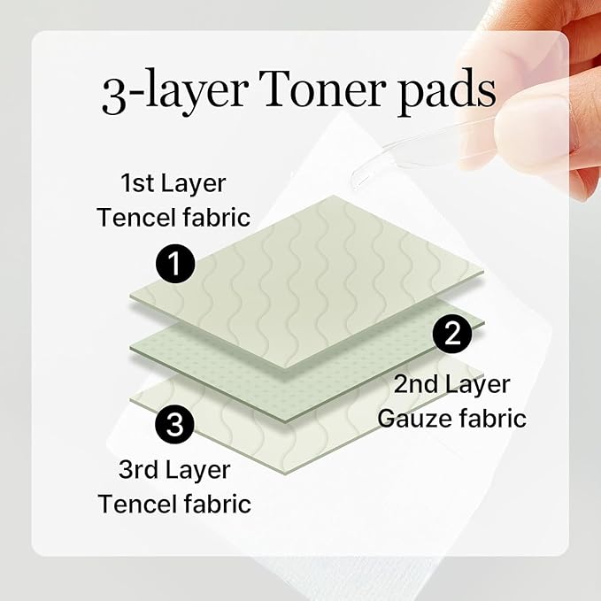 mixsoon Centella Asiatica Toner Pad,Soothing, Hydration, Centella Extract, Gauze Pad, (180ml/ 6.08fl.oz/ 120 Sheets)
