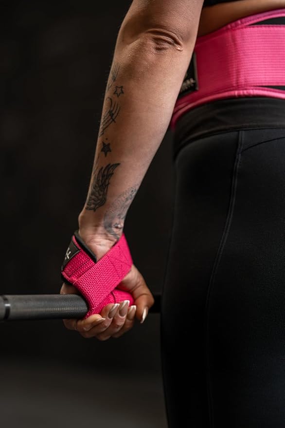 Lifting Wrist Straps for Weightlifting (1 Pair) – Padded Lifting Straps for Deadlifts, Powerlifting, Strength Training & Bodybuilding – Gym Straps for Men & Women