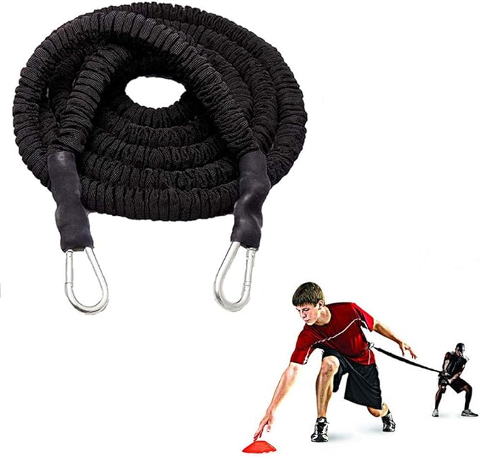 YNXing Resistance Training Rope Explosive Force Bounce Physical Training Resistance Rope Improving Speed, Stamina and Strength