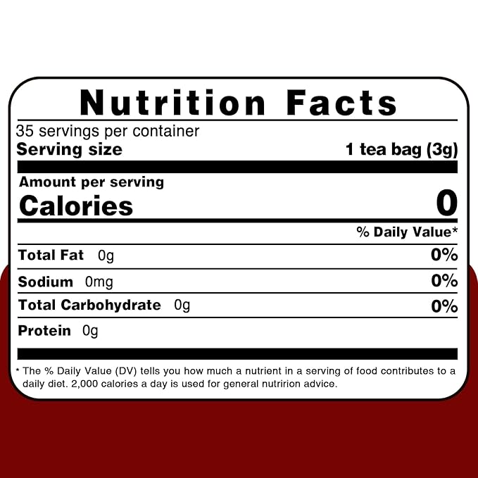 TEARELAE - Cranberry Apple Tea Bags, 35 Count - Premium Cranberry Herbal Blend Tea with Dried Cranberries, Apples, Hibiscus, Rose Petals & Licorice Root - Caffeine-free - Perfect for Daily Refreshment