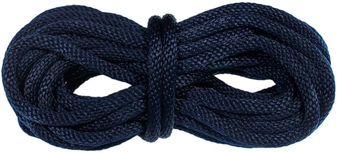 Rope and Cord Solid Braid Multifilament Polypropylene Rope- 5/8 Inch- Over 20 Colors