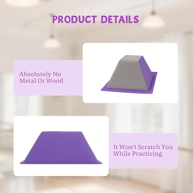 Stunt Training Stand for Cheerleading – Balance and Flexibility Trainer for Flyers, Core Strength & Conditioning, Cheer Flyer Stand for Kids and Adults, Practice at Home or Gym