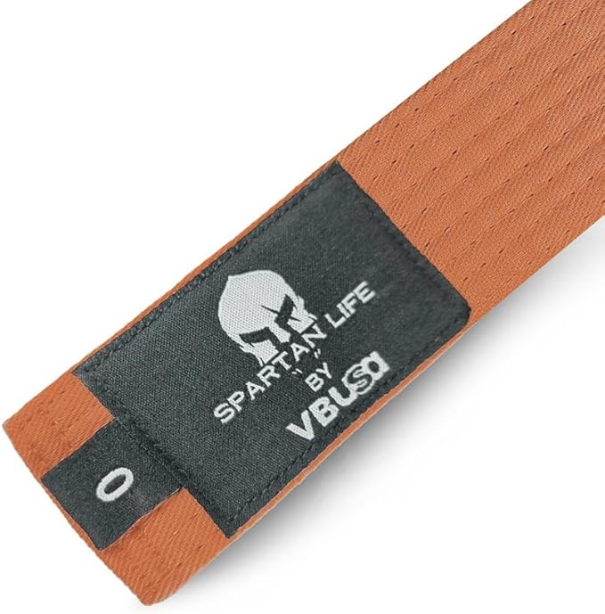 Karate Belt, All-Purpose Martial Arts Belt, Judo, Taekwondo Belt, Durable MMA Color Rank TKD Belt Size 0-6.