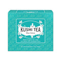 Kusmi Tea - Blue Detox - Blend of Green Tea, Mate & Pineapple - Rosehip, Rooibos, Mint, Guarana Flavours - Enjoy Hot or Iced - Exotic Infusion Perfect for Tea Lovers - 20 Tea Bags