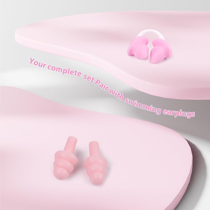 Nose Plugs for Swimming for Kids(Age 4-7),Painless Nose Clip for Swimming, Ensure Comfort and Safety in The Water