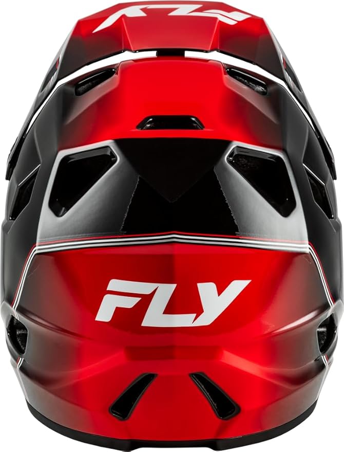 Fly Racing Rayce Full-Face Mountain Bike/BMX Helmet – ASTM F1952 DH Certified, CPSC 1203, CE EN1078, Poly-Alloy Shell, TFV Ventilation, Removable Liner