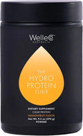 WelleCo HydroProtein Elixir, Potassium Electrolyte Powder with 15g Vegan Protein for Energy, Healthy Hair, Skin & Nails, Easy to Digest Powdered Electrolytes, Passionfruit, 9.5oz Jar