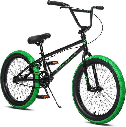 Freestyle BMX Bike, 18 20 Inch Kids Bicycle for 5-13 Years Old Kids and Beginner Level Rider, Multiple Colors