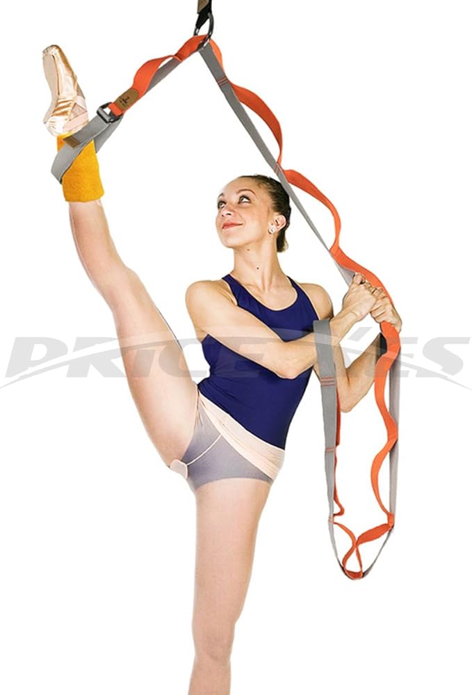 Leg Stretch Band - To Improve Leg Stretching - Easy Install on Door - Perfect Home Equipment For Ballet, Dance And Gymnastic Exercise Flexibility Stretching Strap Foot Stretcher Bands