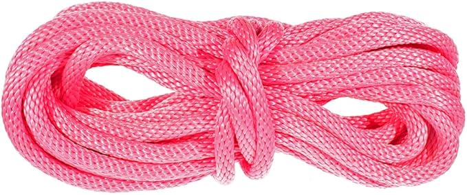 Rope and Cord Solid Braid Multifilament Polypropylene Rope- 5/8 Inch- Over 20 Colors