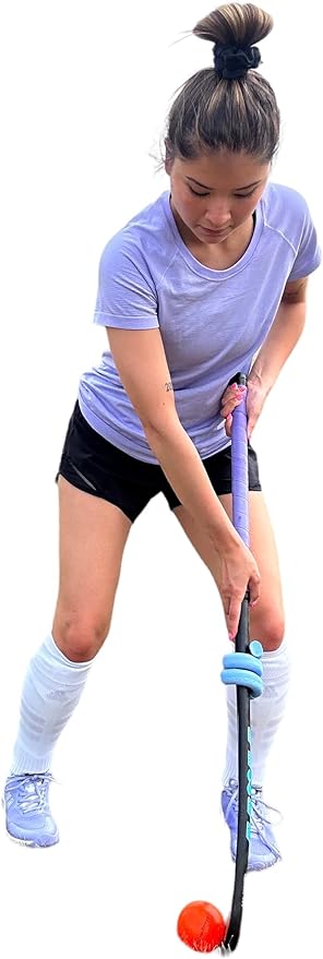 laceup Field Hockey Training Weight – Gain Power, Control & Wrist Strength – Improve Ball Handling, Passing Accuracy & Shot Speed – Field Hockey Training Aid for All Skill Levels
