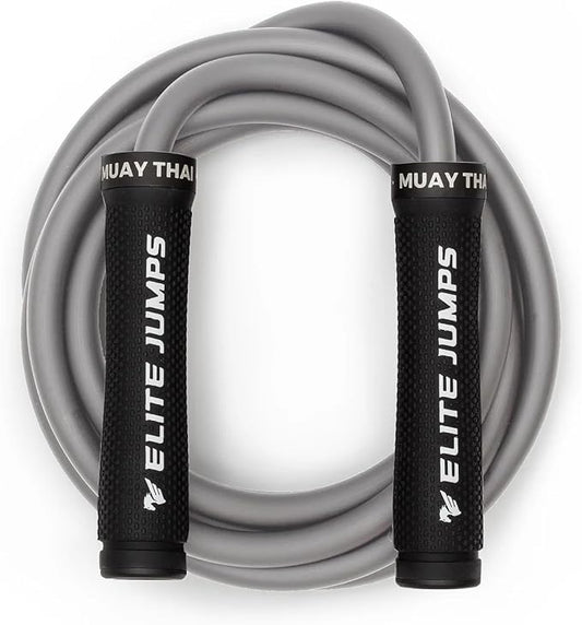 Muay Thai 3.0 Weighted Jump Rope for Men & Women - Professionally Designed for High-Intensity Training | MMA & Fitness - Full Body Workout Weighted Rope