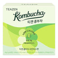 TEAZEN Shine Muscat Kombucha Tea, Electrolyte & Hydration Drink Mix, Sugar Free, Live Probiotics & Prebiotics, 30 Sticks, 5.29oz