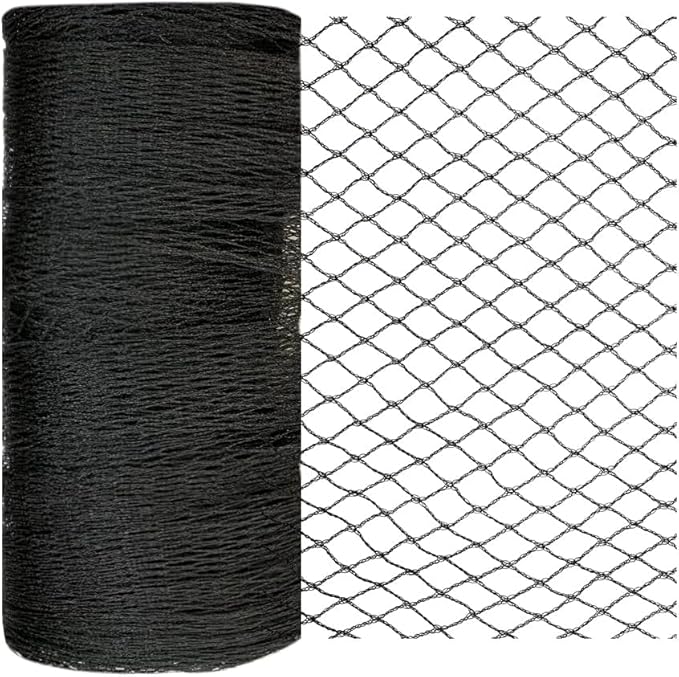 Bird Netting 15x20 Ft, 1/2In Mesh Heavy Duty Garden Netting Pest Barrier for Plants, Fruit Trees, Vegetables, Extra Strong Woven Mesh Netting, Animal Fencing Against Birds, Deer, Poultry