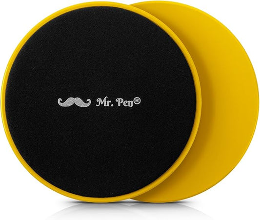 Mr. Pen Core Sliders for Working Out - 2 Pack Dual Sided Workout Sliders Discs