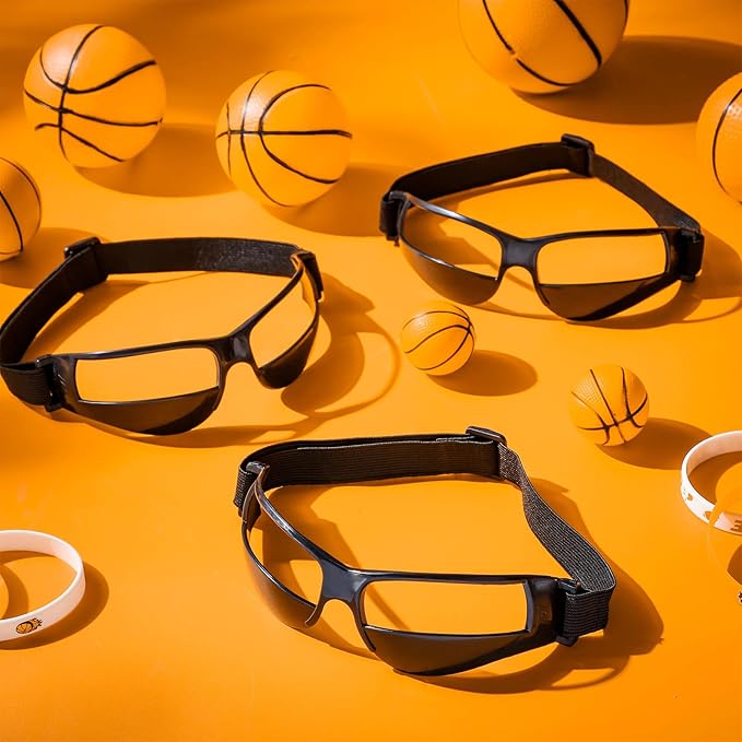 Dribbling Goggles Basketball Sports Glasses Adjustable Dribbling Black Goggles Basketball Training Equipment