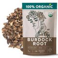 Premium Burdock Root Organic (16 oz.) - Greater Burdock Root Tea Loose - Raíz De Bardana Organica 우엉차