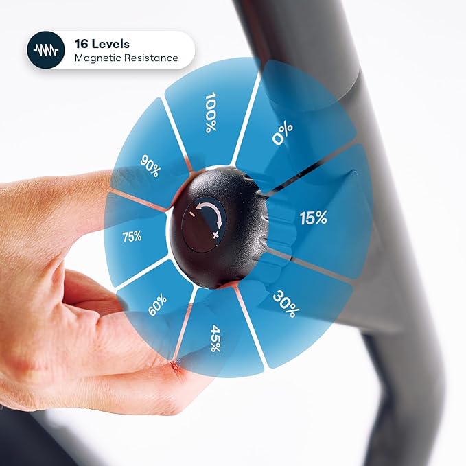 Echelon Stair Climber Sport for Low Impact Cardio at Home – Foldable Design, 3 Incline Levels, Adjustable Resistance, 3 inch Display, Bluetooth, 2 Handle Positions (Battery Powered)