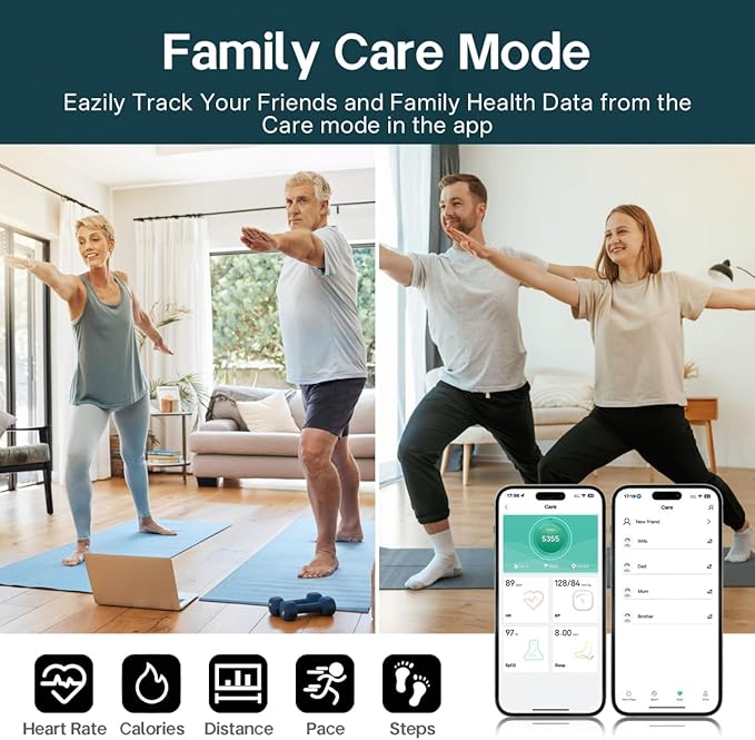 Smart Rings for Women Men,Fitness Tracker Ring,Heart Rate,Blood Oxygen,Blood Pressure,Step Tracker,Sleep Monitoring,No Subscription Fee,IP68 Waterproof Smart Ring for iphone&Android(Silver 9)