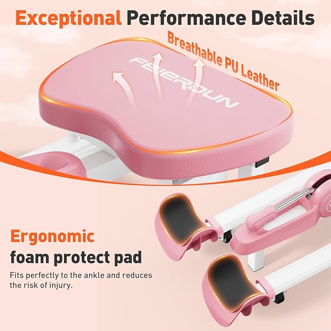 FEIERDUN 2025 Updated Leg Stretcher, Leg Stretcher Machine for Flexibility and Relieving Hip Tightness, Heavy Duty Split Machine Stretcher for Home Gym Split Machine Training Fitness