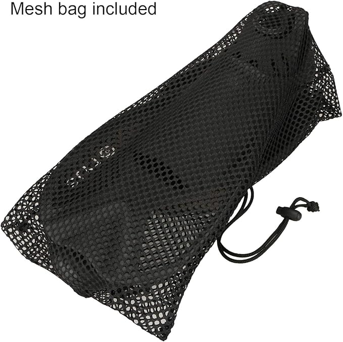 FYJS Short Swim Fins with Comfortable Full Foot Pocket Travel-Size for Snorkeling and Scuba Diving