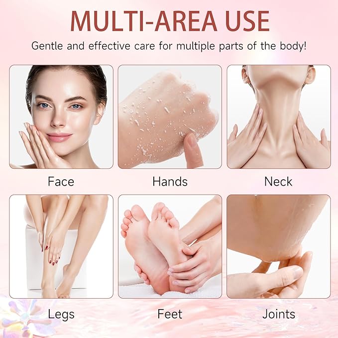 2 Pack Gentle Purifying Exfoliating Gel for improving Skin Tone & Texture, Deas Skin Cells/Pore Dirt/Excess Sebum/Impurities Remover, Hydration, Natural Formula, 1.76 Oz/50 G