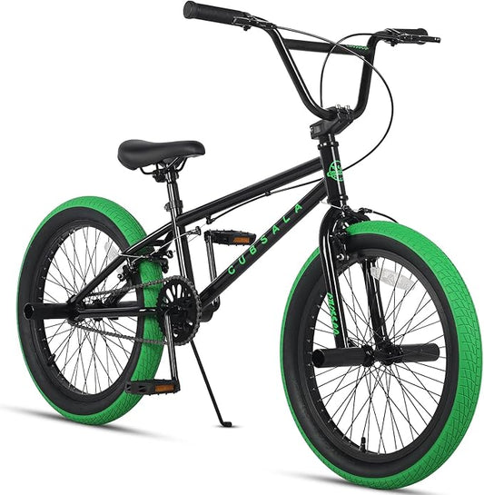 Freestyle BMX Bike, 18 20 Inch Kids Bicycle for 5-13 Years Old Kids and Beginner Level Rider, Multiple Colors