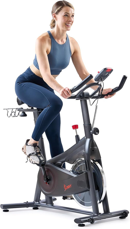 Sunny Health & Fitness ACTIVE Series Smart Exercise Bike with SunnyFit App Connection