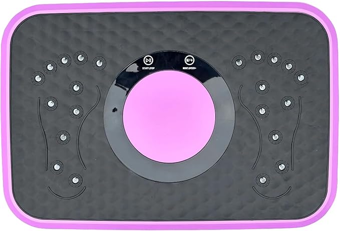 Vibration Plate Fitness Platform Whole Body Exercise Machine with 120 Speed Levels, Lymphatic Drainage, Fat Burning, and Weight Loss, Perfect for Women, Men, and Home Gym Exercise