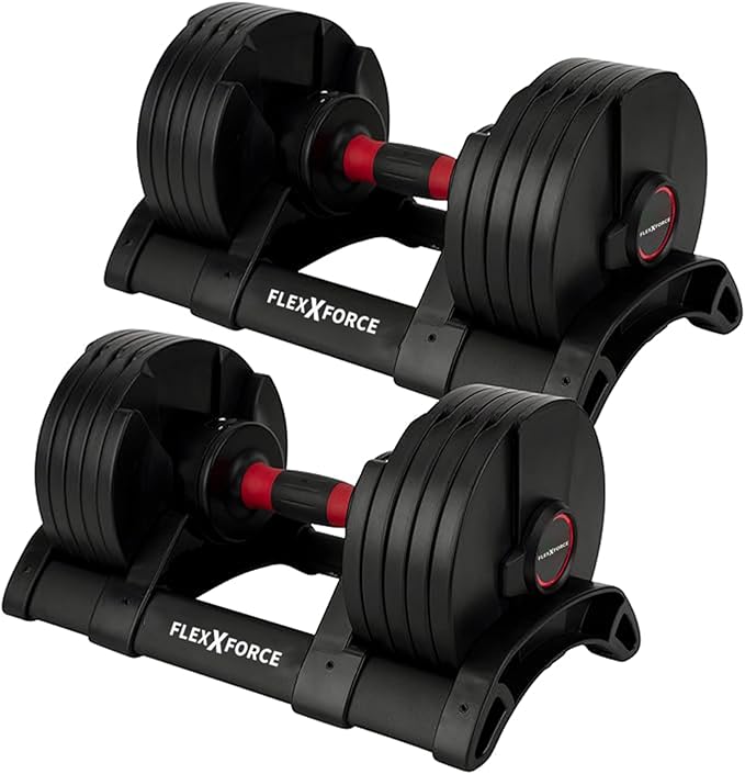 Core Fitness® Adjustable Dumbbell Weight Set by Affordable Dumbbells