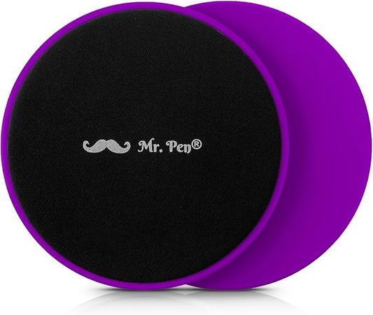 Mr. Pen Core Sliders for Working Out - 2 Pack Dual Sided Workout Sliders Discs