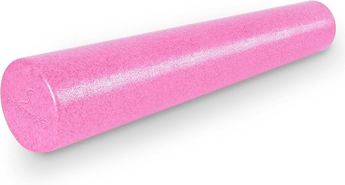 ProsourceFit High Density Foam Rollers 18 to 36 - inches Long, Firm Full Body Athletic Massage Tool for Back Stretching, Yoga, Pilates, Post Workout Muscle Recuperation