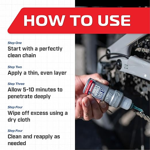 eBike Chain Lube – Lubricant for Electric Bikes – Durable Corrosion & Wear Protection, Friction Reduction, Race Day Blend – 300ml Aerosol (10.14 oz)