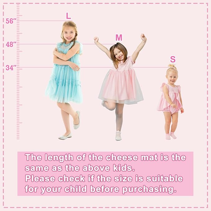 Kangaroo Hoppers Incline Gymnastics Mat, 48”x24”x14” / 56"x28"x15" / 34”x24”x13” Folding Wedge for Kids Tumbling, Skill Training, Multiple Colors Cheese Mat for Gymnastics, Home Gym Exercise